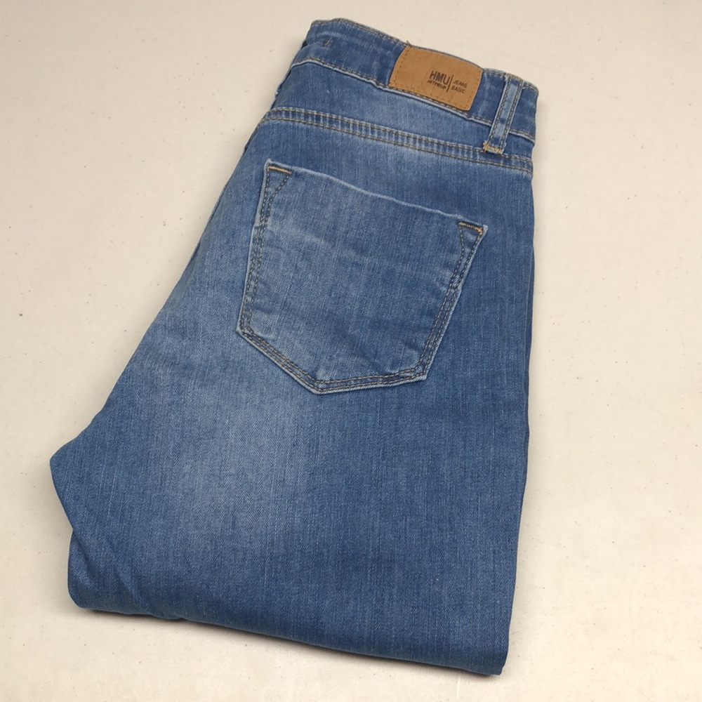 HIT ME UP FACTORY DISTRESS HIGH-RISE SKINNY JEANS 26x27 ⭐️